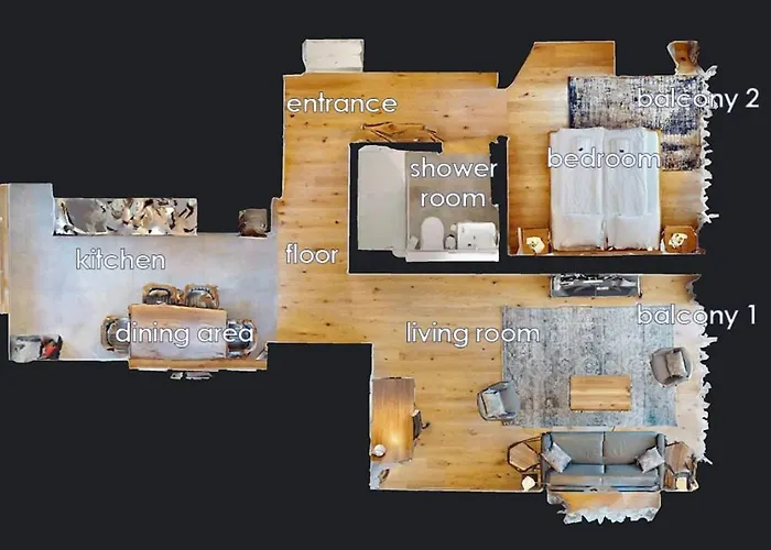 شقة Amazing, Central, Sunny 1br Flat - Sun 12